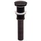 Novatto Absolute Natural Granite Slipper Vessel Sink and Oil Rubbed Bronze Umbrella Drain NOSV-ASORB - alternate 4